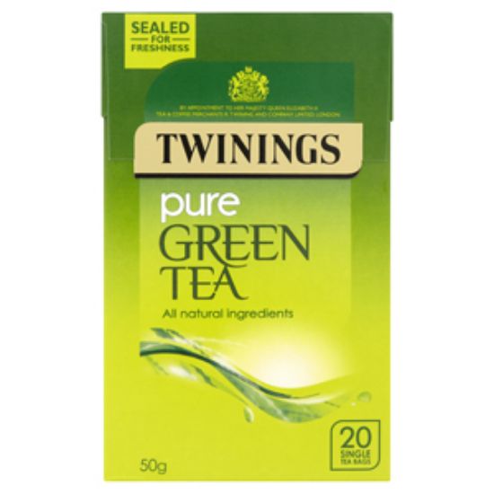 Picture of Twinings Pure Green Tea 20s x4